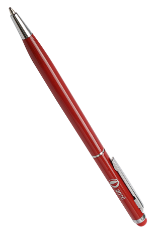 Dokunmatik Tükenmez Kalem (Kırmızı)