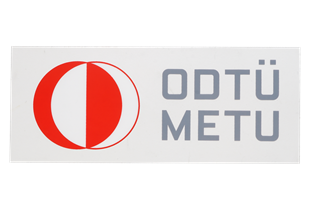ODTÜ - METU Logolu Yatay Araba Stickerı