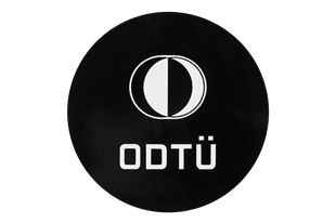 ODTÜ Logolu Sticker (Siyah)