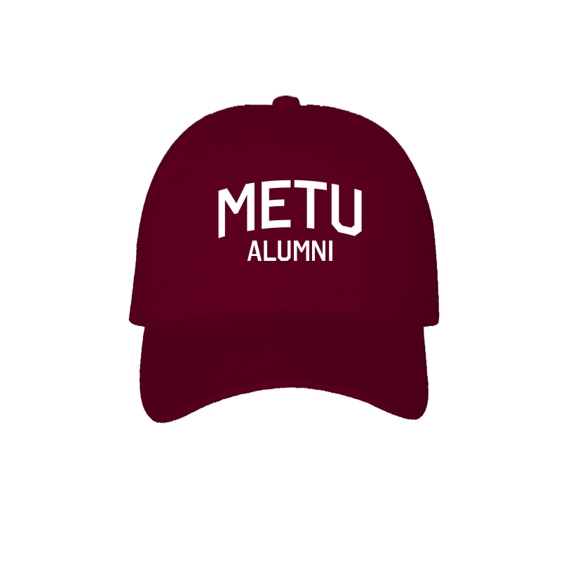 METU Alumni Model 1 Nakışlı Şapka