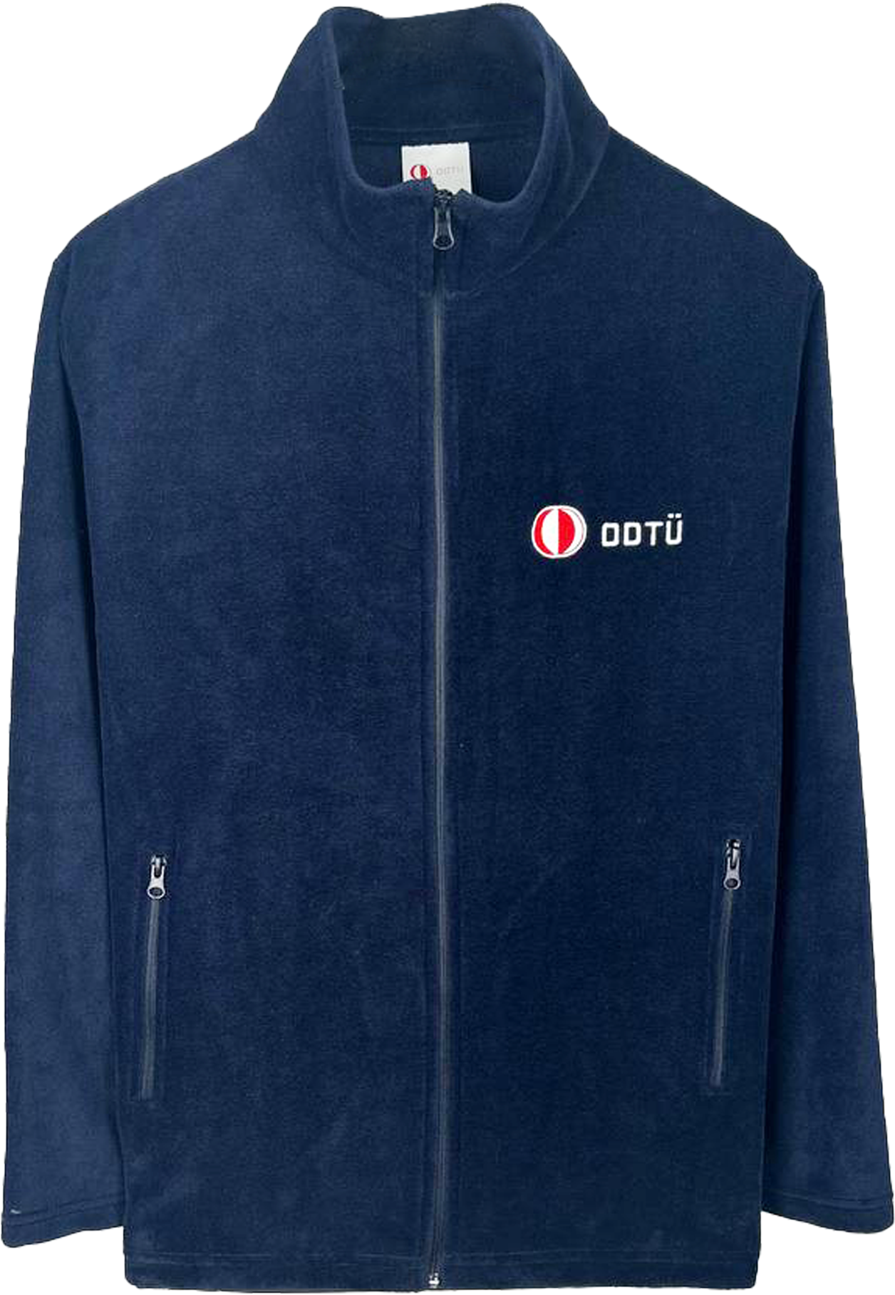 Fermuarlı Polar Sweatshirt - (Lacivert)