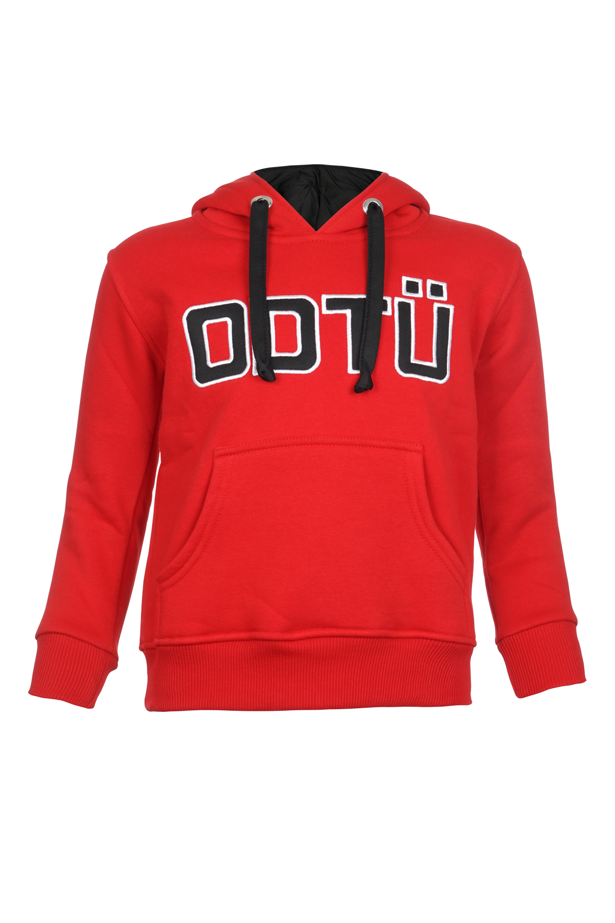 ODTÜ Logolu Çocuk Hoodie (Kırmızı)